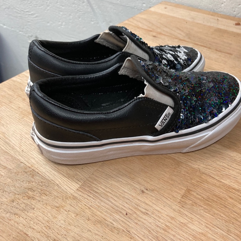 Sequins Checkerboard Vans - Picture 4 of 7